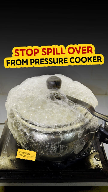 Simple Pressure Cooker Hack to Prevent Dal From Spilling : Easy Kitchen Hack to Keep Dal From Overflowing