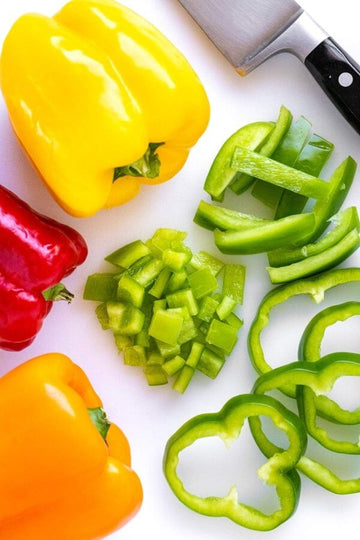 The Easiest Way to Cut Capsicum/Bell Peppers at Home : Quick & Easy Kitchen Hacks