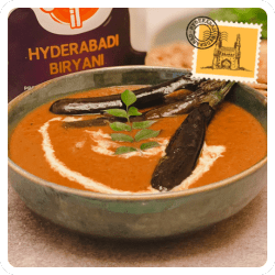 Hyderabadi baingan masala