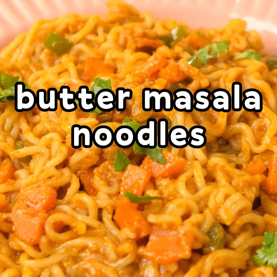 Butter Masala Noodles (using CURRYiT dhaba butter masala)