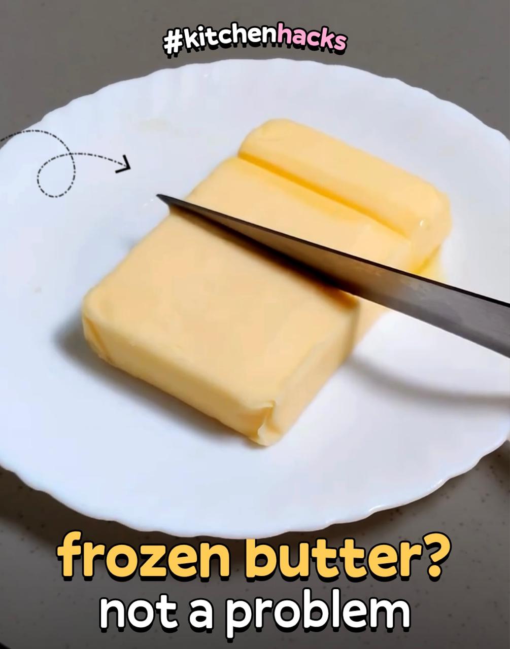 The Frozen Butter Hack
