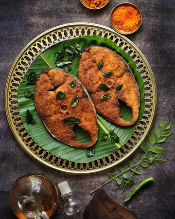 Andhra style Fish Fry Recipe - How To Make Authentic Andhra Style Fish Fry in 15 mins