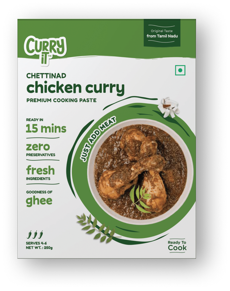 chettinad chicken curry - 250g