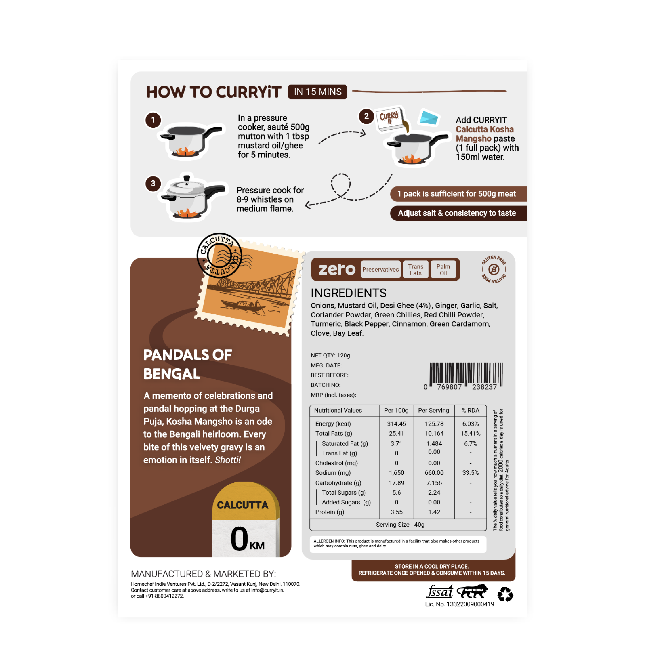 calcutta kosha mangsho
