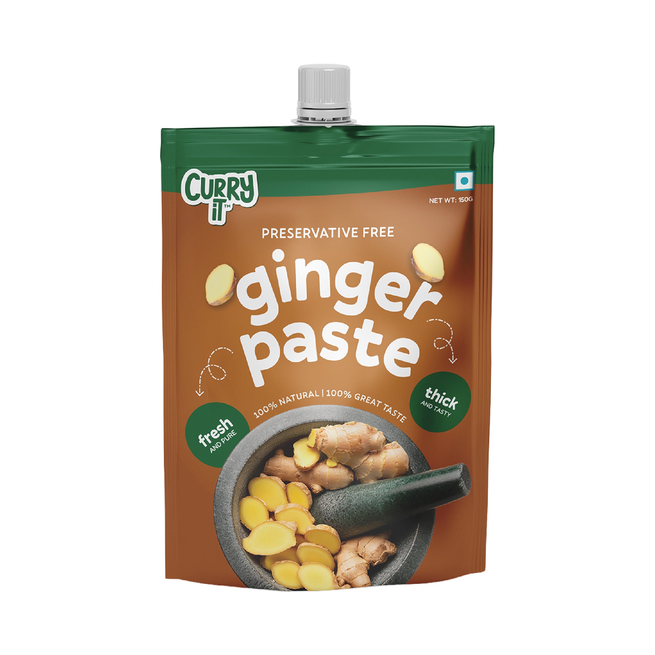 preservative free ginger paste - combo pack