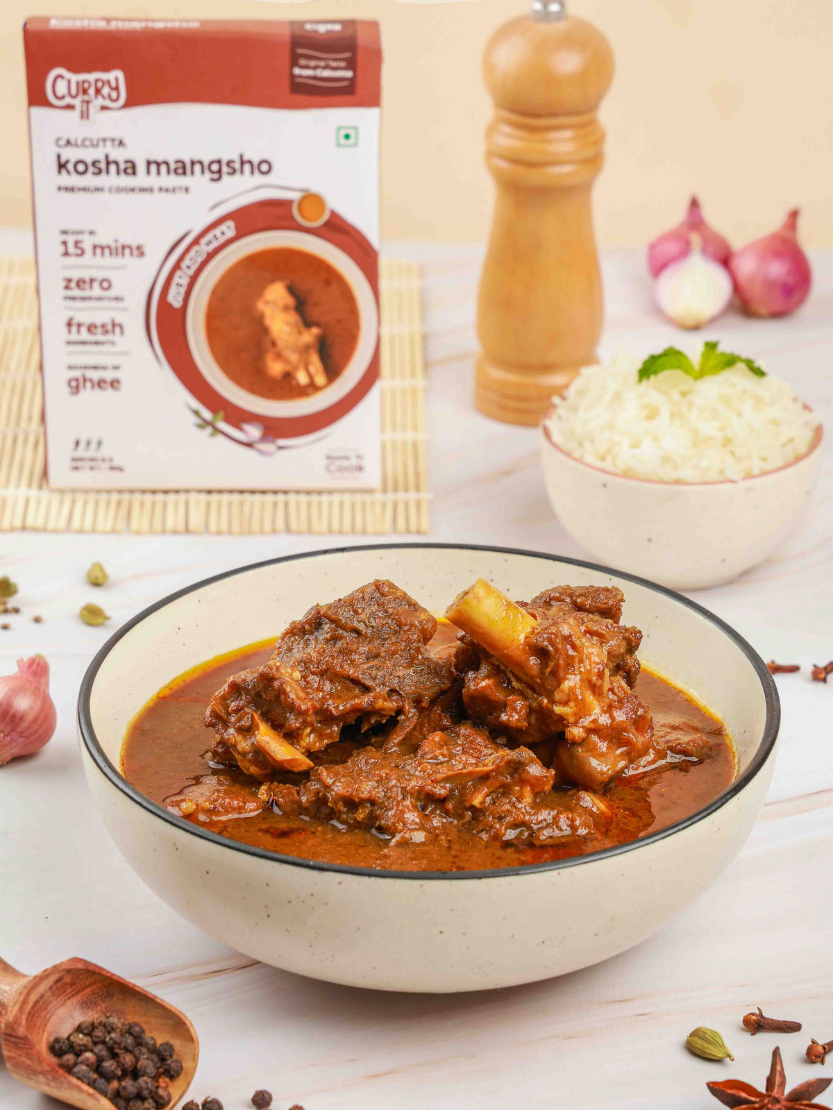 calcutta kosha mangsho - 250g