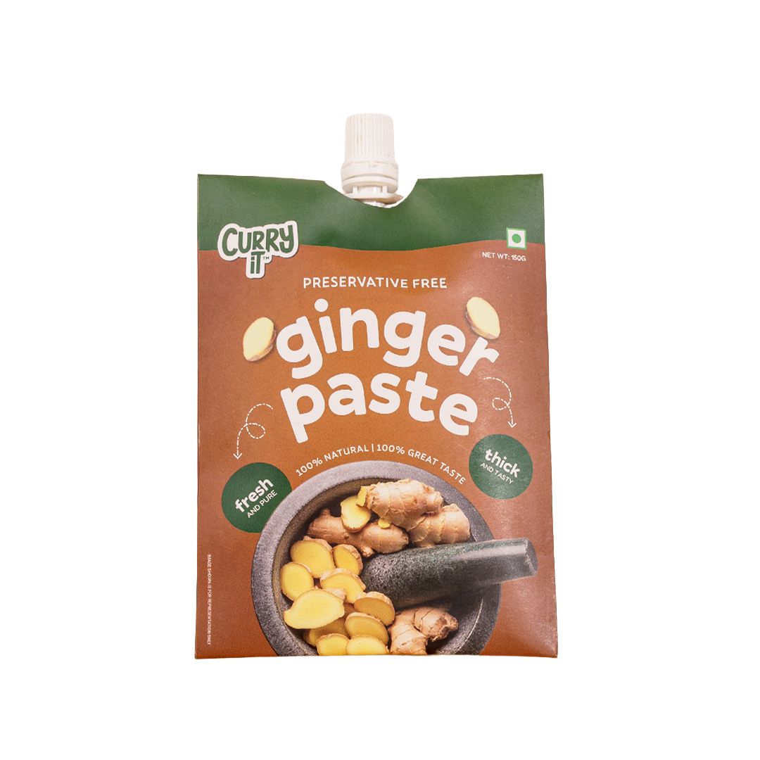 preservative free ginger paste - combo pack